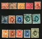 Egypt 15-stamp Used  1 Mint-hinged  Selection Scott 39-142 Egy1