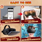Destek V5 Vr Headset For Phone With Controller  Anti-blue Light 110   Fov - Black