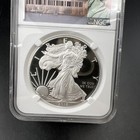 2017 W 1 Oz Proof Ase American Silver Eagle Coin Ngc Pf69 Ucam Statue Of Liberty