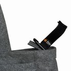 Bugaboo Gray Stroller Organizer Tote Bag Diaper Storage Travel Zip Bag