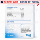 Heel Traumeel Tablets 50 Muscle Joint Pain Relief Bruising Swelling Support