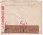 Ww2 Baviaanspoort Internment Camp Pretoria South Africa Multiple Censor Cover