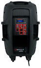 Rockville Bpa15 15  Professional Powered Active 800w Dj Pa Speaker W Bluetooth