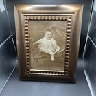 Antique Original Photo Of Baby 6 5x4 75    - 8x10    Composite Frame - Sepia Tone