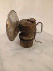 Vtg Guy s Dropper Miners Carbide Brass Lantern Head Lamp Light Shanklin Mfg Co