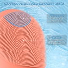 Facial Cleansing Brush Silicone Face Scrub Brush Manual Exfoliating Brush