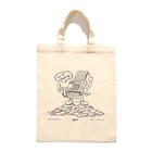 Faxed Up Mini Tote Bag By Tha Omedetaz