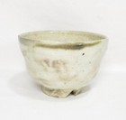 A1684  Vintage Japanese Hagi Pottery Ware Tea Bowl Of Very Good Glaze With Box