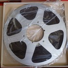 Lot Of 5 Audiotape Metal Reel-to-reel Tape Reels  10-1 2  With 1 4  Used Tape
