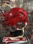 Tyler Bertuzzi Detroit Red Wings Game Used Helmet And Locker Nameplate