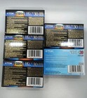 5 Blank Tdk Vhs-c Video Tapes Hg Ultimate Tc-30  4  And Premium Vhs-c30  1 
