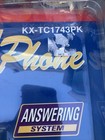 Panasonic Cordless Phone Vintage W Answering System Model Kx-tc1743pk  1990 s 