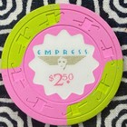  nice  Empress  2 50 Joliet  Illinois Casino Chip C72
