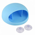 Round Toothbrush Holder Suction Cup Wall Mounted Sucker Storage Organizer Box Us