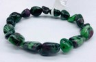 Ruby Zoisite Stretchy Bracelet 