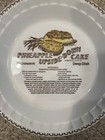 Vintage 1983 Royal China Jeannette Pineapple Upside Down Cake Recipe Dish 11 
