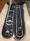 Vintage Frank Holton Trombone Elkhorn Wisconsin W Original Case Ser   14346 1911