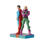 Enesco Dc Comics By Jim Shore Justice League Superman And Lex Luthor Figurine