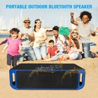 Portable Speaker Bluetooth Wireless Outdoor Stereo Sound Loud Usb Tf Fm Radio