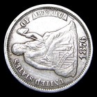 1876-cc Seated Liberty Dime Silver ---- Nice Details Coin ----  293e
