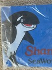 New  Sea World Vinyl Hooded Poncho Blue Waterproof Shamu  size  Adult  Stock Up 