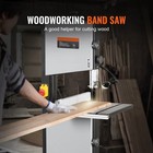 Band Saw With Stand Benchtop Bandsaw 9 65 In 370w Two-speed Adjustable