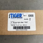 Lot Of 2 Weiler Brush 83930 14  Nylon Abrasive Wheel Nylox 0 035 180 5-1 4  A h 