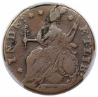 1787 Connecticut Copper  Draped Bust Left  Scarce Miller 16 5-n  R5   Pcgs Vf20