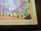 Four s A Crowd Original 1938 11x14 Linen Lobby Card Errol Flynn   Olivia De Hav