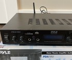 Pyle Pda7bu 5-channel Rack Mount Bluetooth Receiver  home Theater Amplifier Read