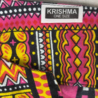 Krishma One Size Dashiki Tunic Top African Print Boho Caftan Pockets
