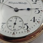 Hampden Wm  Mckinley 16s 17j 1915 Model 415 Dueber 14k Gold Filled Runs  075web 