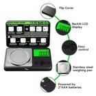 Wigearss Digital Milligram Scale 50g X 0 001g  Mini Precision Small  Black
