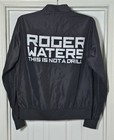 Roger Waters This Is Not A Drill Bomber Jacket Size Small Double Sided Black