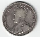Canada 1916 50 Cents Half Dollar King George V Sterling Silver Canadian Coin 