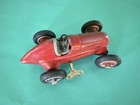 Vintage Schuco Studio 1050 Mercedes Race Car Wind Up Tin Us Zone Germany