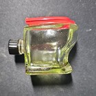 Modern Plumbing   Heating Co Cheyenne Wy Clear Glass Advertising Mini Bottle