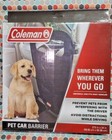 Coleman Pet Car Barrier Dog Vehicle Rear Seat Divider Guard Safety Gate New     