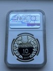 2019 Ukraine  Haliaeetus Albicilla 1 Oz Silver 10 Hryven Ngc Pf69 Uc S10h Orlan