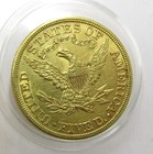 1886 Liberty Head Half Eagle Gold  5 Five Dollars Coin -  Low Mintage 