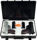 Twin Spring Airsoft Dual Pistol Combo Pack With Case For 6mm Bbs
