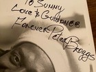 Peter Broggs Signed Autographed Photo With Coa Reggae Singer Songwriter 