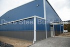 Durobeam Steel 100 x200 x16  Metal Building Incl 14  Doors   Insulation Direct