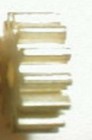 12 Tooth Regular Brass Slot Car Pinion Gear 48 Pitch  078 Shaft Cox Vintage Nos