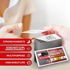 Xfasten Self Adhesive Business Card Magnets  Pack Of 100  Weatherproof Peel A   