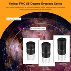 Telescope Accessory Kit 2 Inch Telescope Eyepiece Filter Set Deluxe With 3pcs   