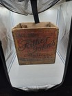 Antique Father Johns Medicine Lowell Mass U s a  Wood Art Box Since 1855 Canada