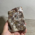336g Mexican Crazy Lace Agate Slab Rough Polished Jasper Mineral Rock