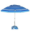 Tommy Bahama 7 5    Beach Umbrella Adjustable W tilt Stripes