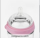Comotomo Baby Bottle 5oz Pink 2 Pk Soft Silicone New